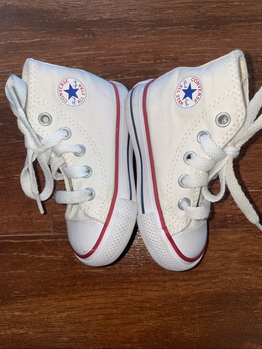 Converse Kids' Classic White Chuck Taylor All Star High-Top Sneakers